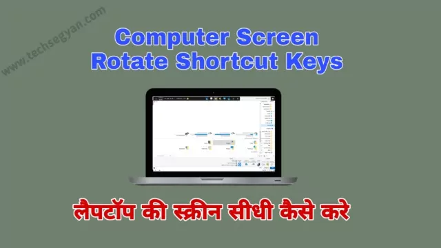 computer screen rotate kaise kare