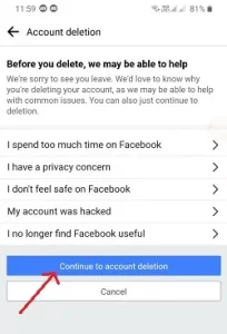 facebook account permanently delete kaise kare, facebook account delete kaise karte hain