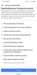 facebook accoount deactivate kaise kare