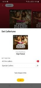 vi app se caller tune kaise lagaye