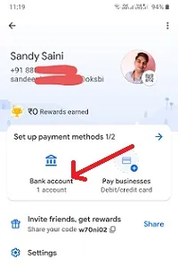 google pay account kaise delete kare