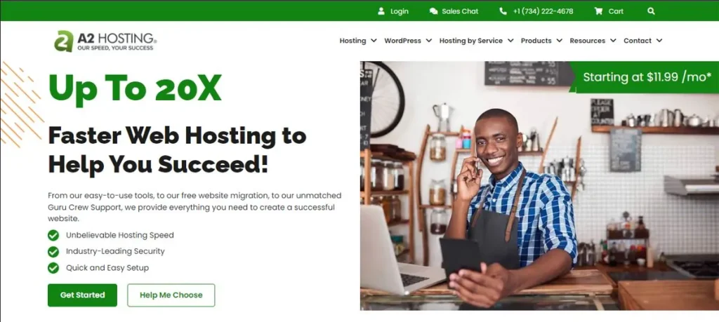 a2hosting services
