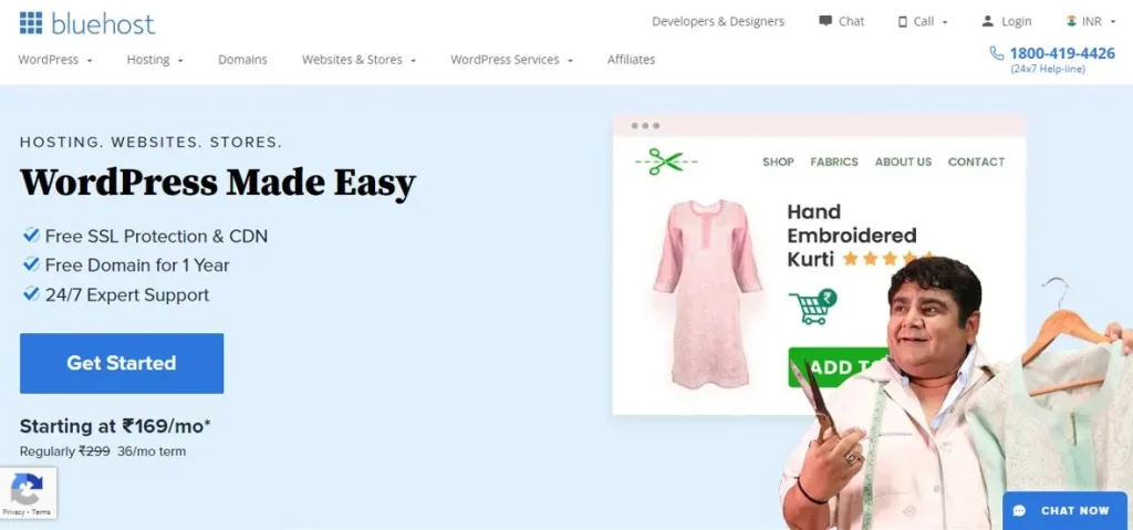 bluehost web hosting