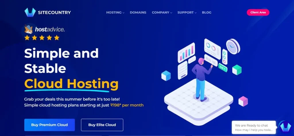 site country hosting